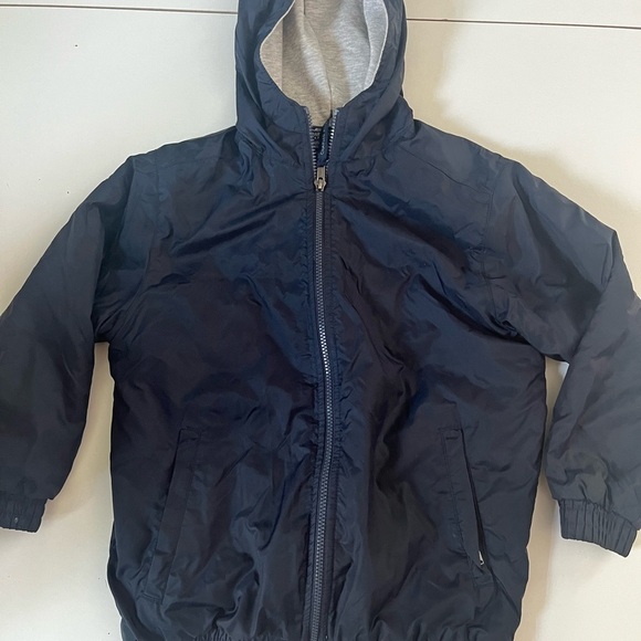 Charles River Youth Performance Jacket - size 7/8 - blue and gray. - Picture 4 of 7